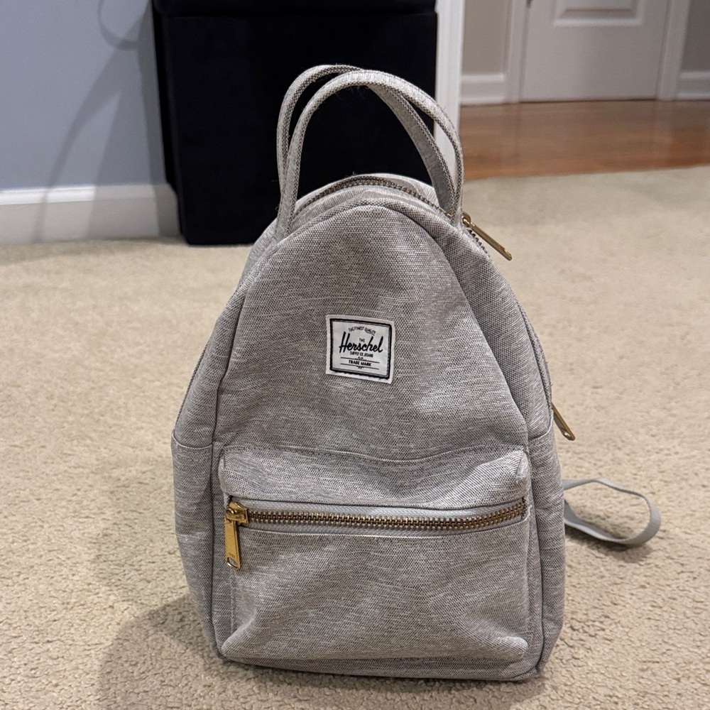 Herschel Supply Co. Heather Gray Mini Backpack